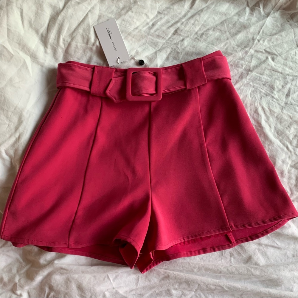 Lovers + Friends City Short Magenta Pink NWT